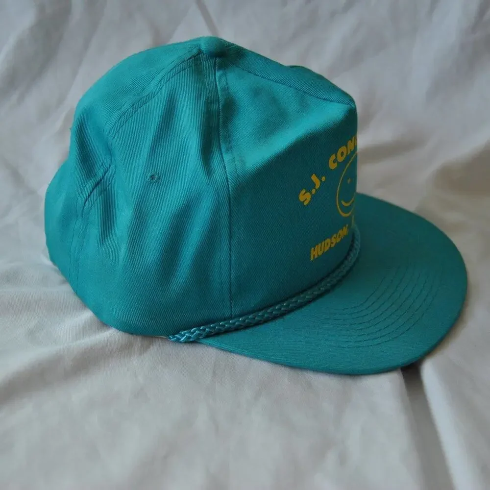 S.J Concessions Hudson Teal, Blue, & Yellow Florida Snapback Hat (OSFM)